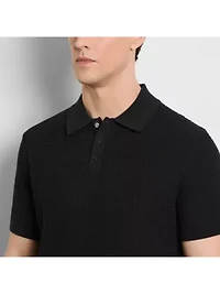 Smart Temp Texture Snap Polo