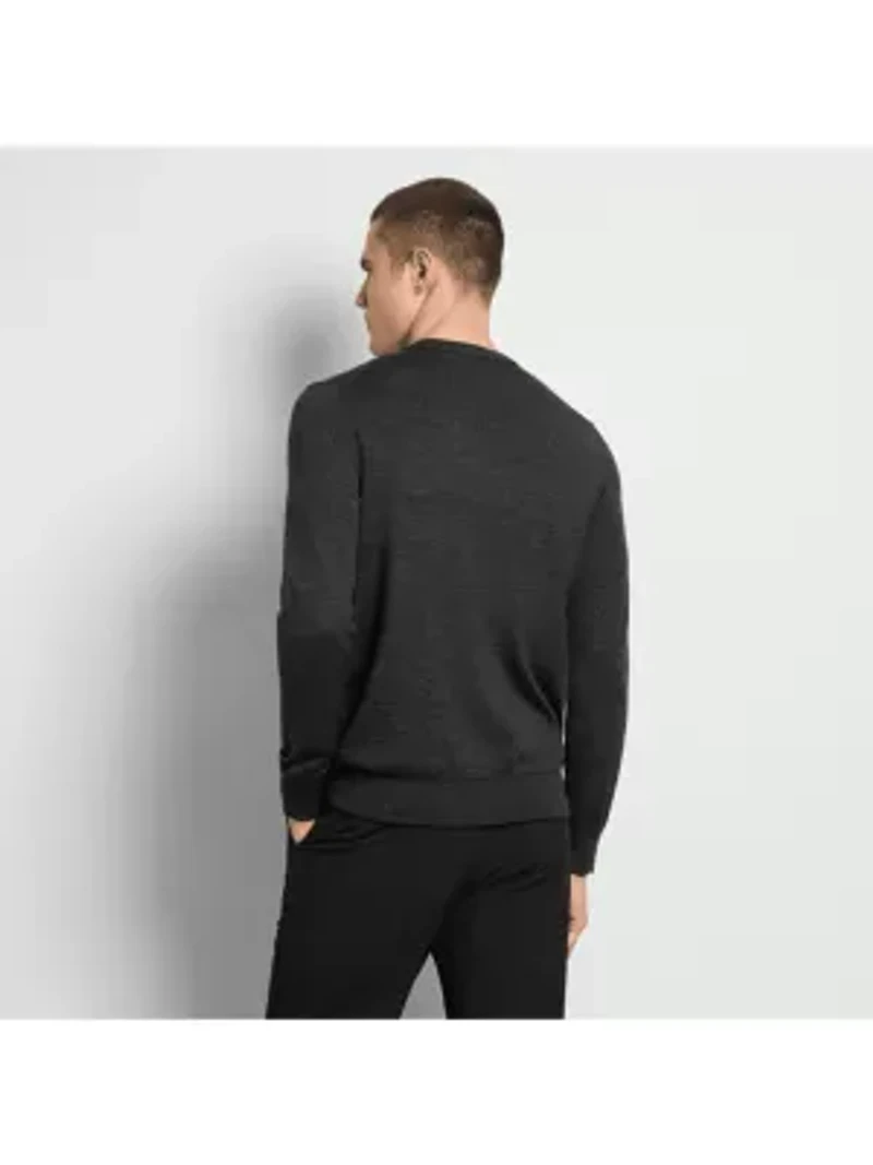 Essential End On Stripe LS V Neck Sweater