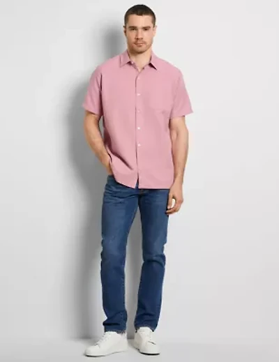 WEEKEND PRINTED CAMP SHORT SLEEVE SHIRT