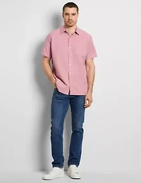 WEEKEND PRINTED CAMP SHORT SLEEVE SHIRT