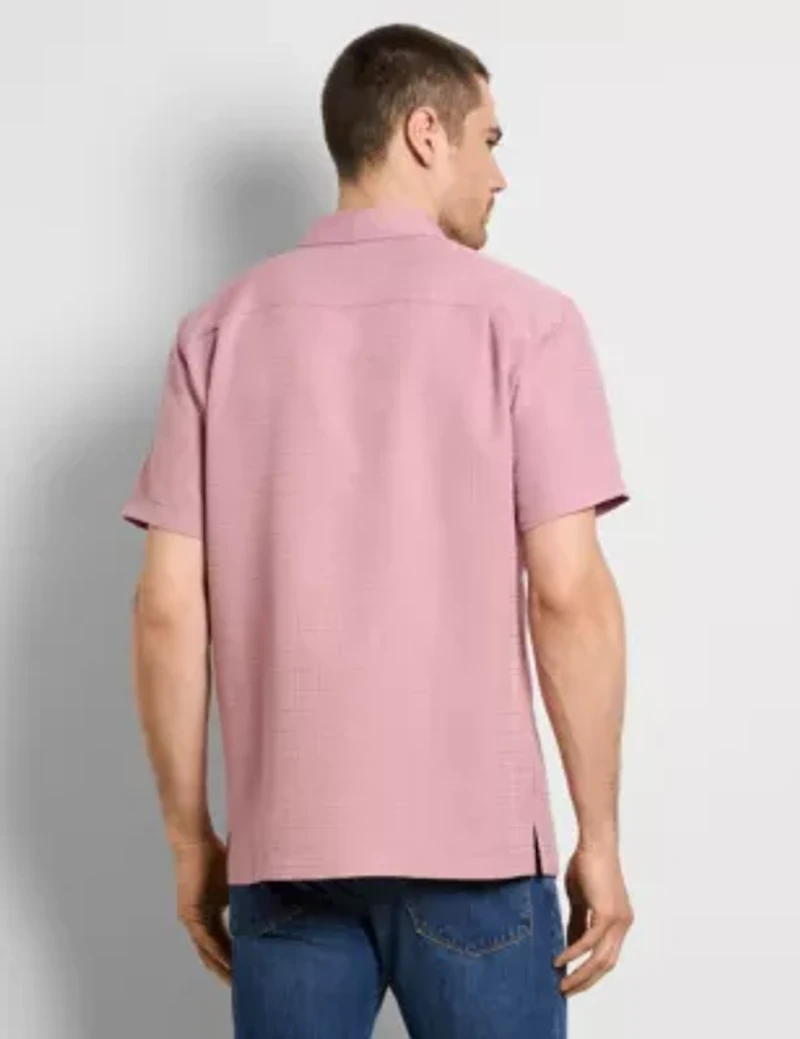 WEEKEND PRINTED CAMP SHORT SLEEVE SHIRT