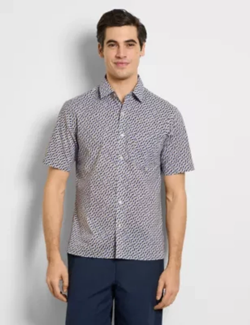EVERYDAY DEFENSE PRINTED SHORT SLEEVE SHIRT