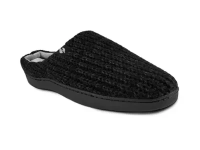 Asher Rib Knit Scuff Slippers