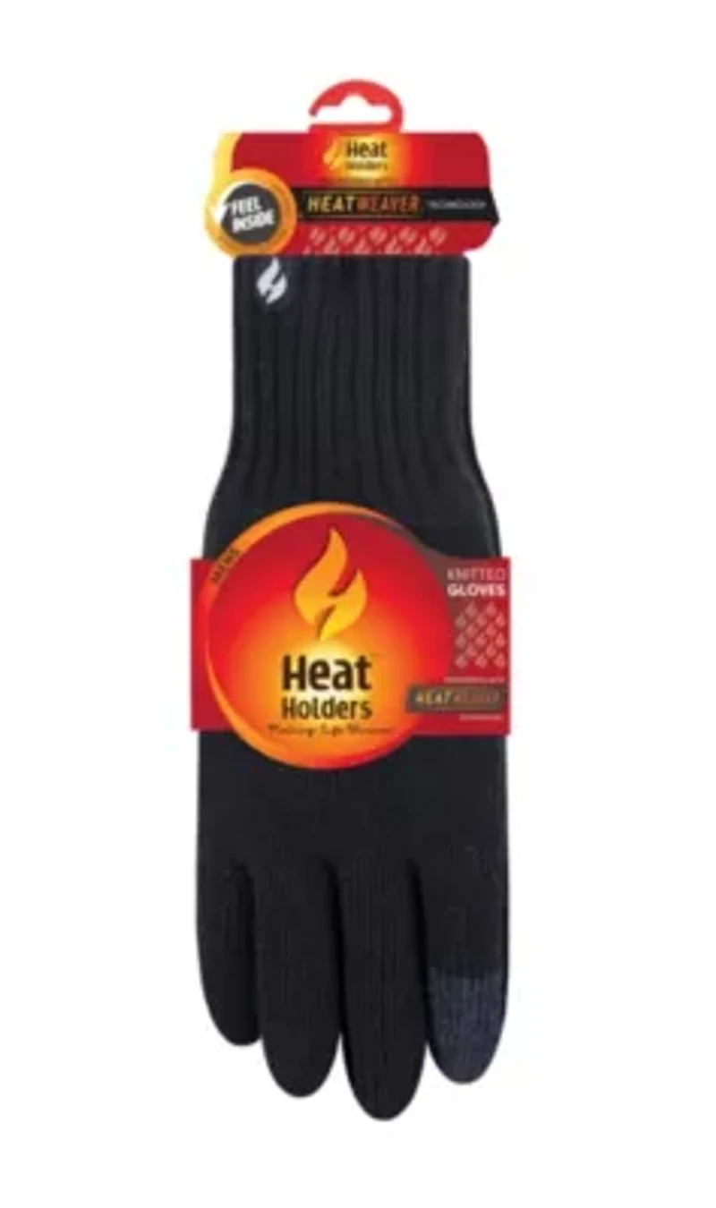 Men's Flat Knit Glove with Touch Screen