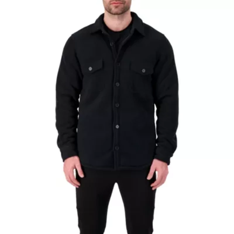 Jax Long Sleeve Plaid Shirt Jacket