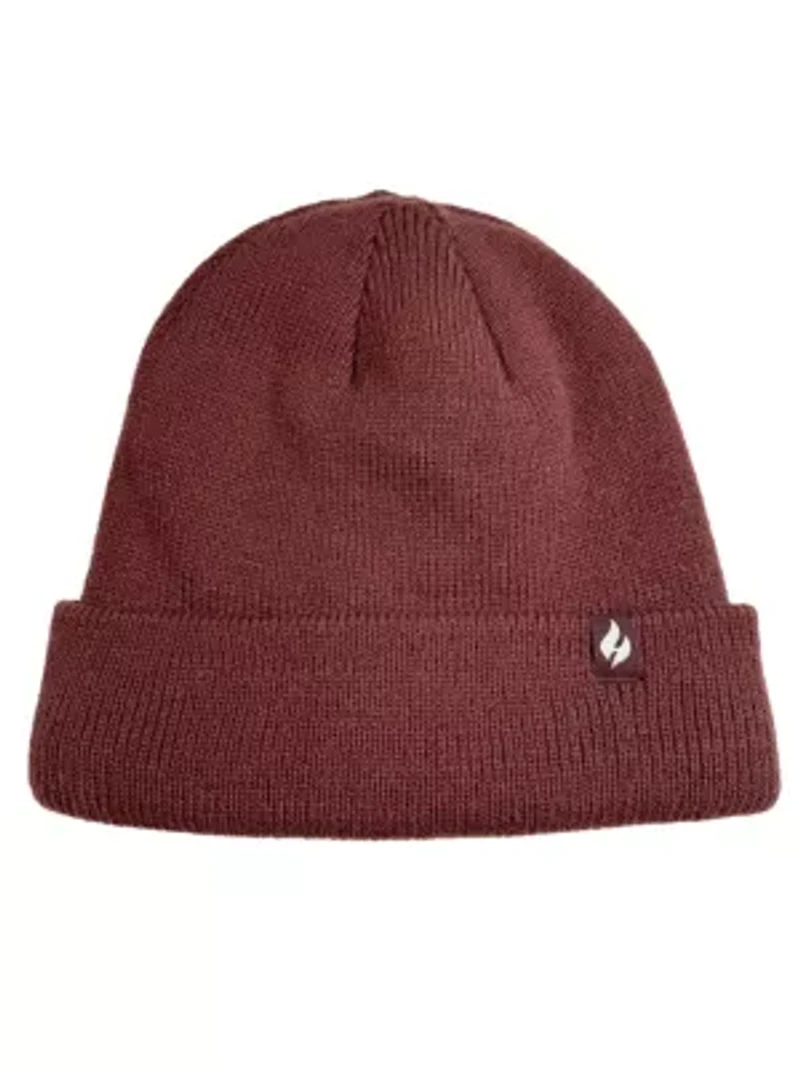 Oran Flat Knit Roll Up Hat