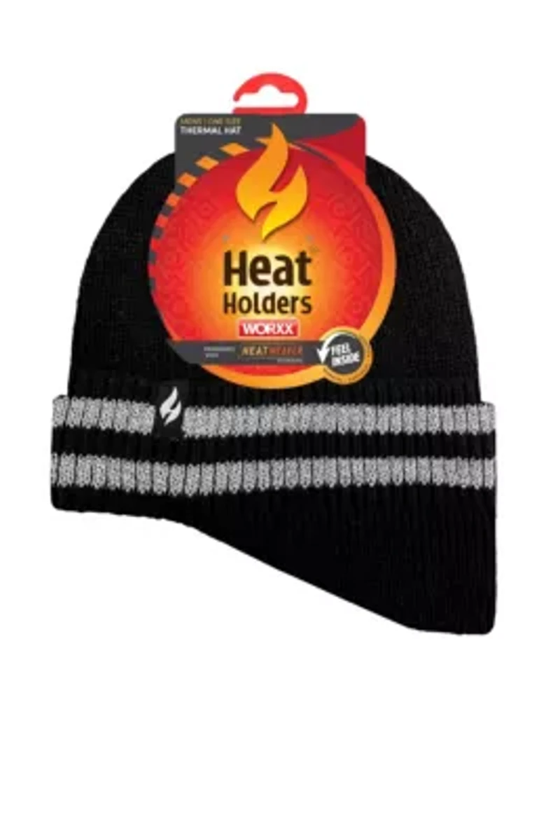 Robert Cosy Ears Hat w Reflective Stripes