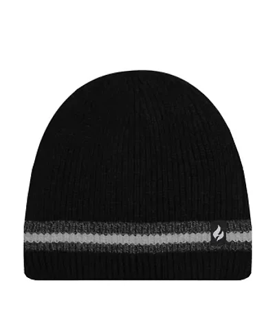 Simon Rib Knit Roll Up Hat