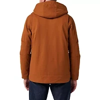 Men's Lucky Brand Workwear Full Zip Canvas Vest with Plaid Flannel Lining