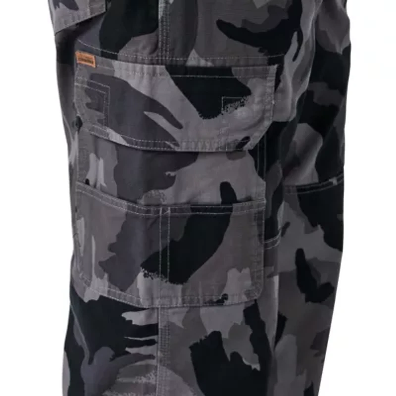 Men's Lucky Brand Workwear Canvas Camo Cargo Pant with Inner Drawstring-Long