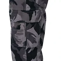 Men's Lucky Brand Workwear Canvas Camo Cargo Pant with Inner Drawstring-Long