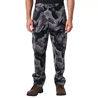 Men's Lucky Brand Workwear Canvas Camo Cargo Pant with Inner Drawstring