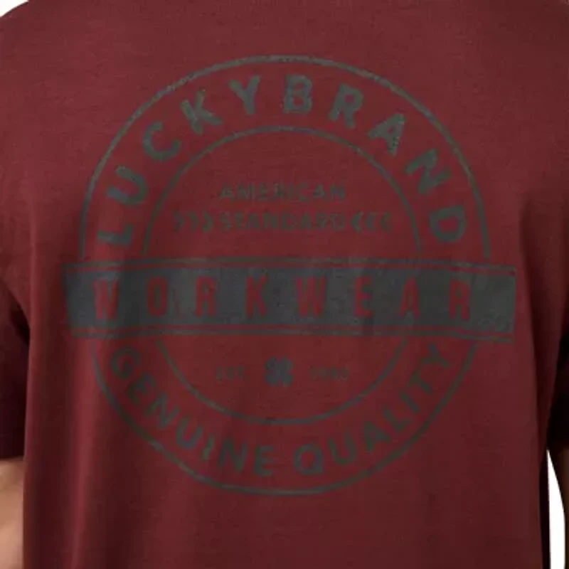 Men's Distress Stamp Graphic T-Shirt