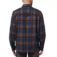 Men's Long Sleeve Yarn Dyed Rainier Plaid Flannel Work Shirt