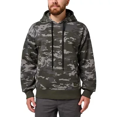 Men's Camo Pullover Fleece Hoodie