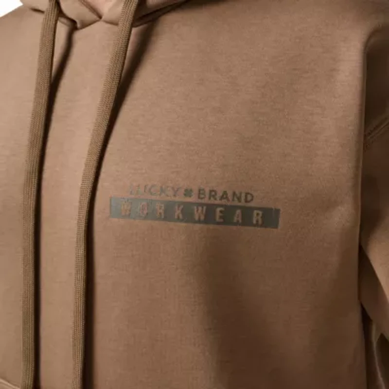 Men's Distressed Stamp Graphic Pullover Hoodie