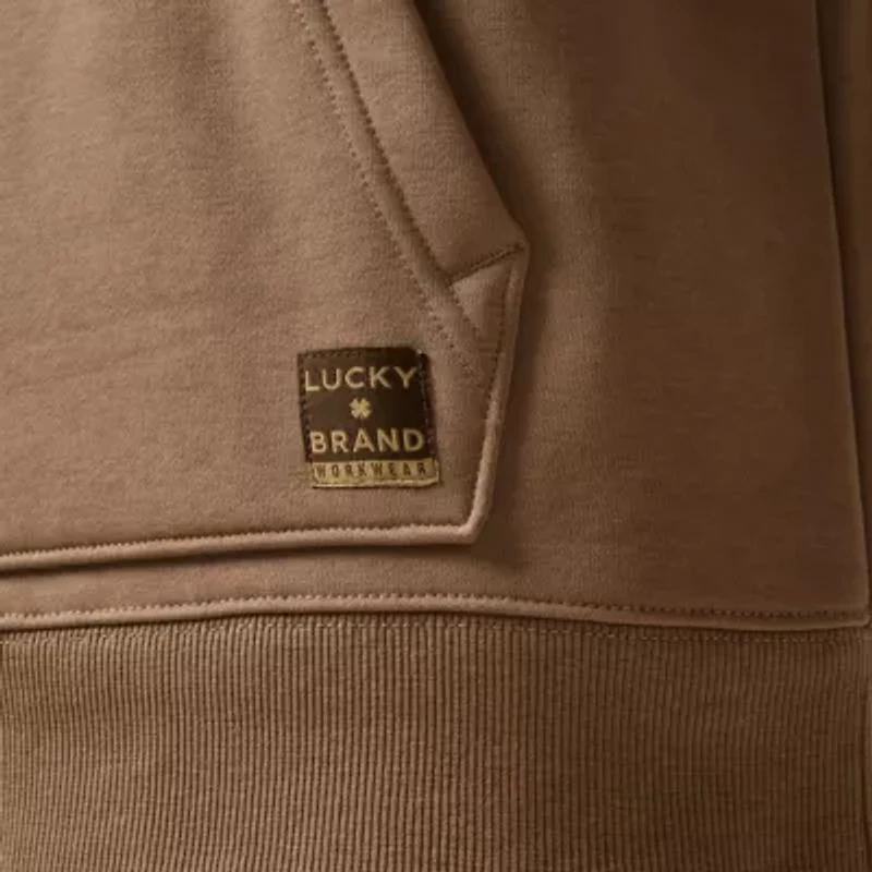 Men's Distressed Stamp Graphic Pullover Hoodie