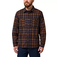 Men's Long Sleeve Yarn Dyed Elstar Plaid Flannel Work Shirt