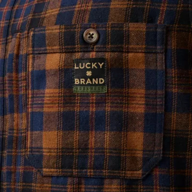 Men's Long Sleeve Yarn Dyed Elstar Plaid Flannel Work Shirt