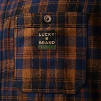 Men's Long Sleeve Yarn Dyed Elstar Plaid Flannel Work Shirt