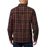 Men's Long Sleeve Yarn Dyed Elstar Plaid Flannel Work Shirt