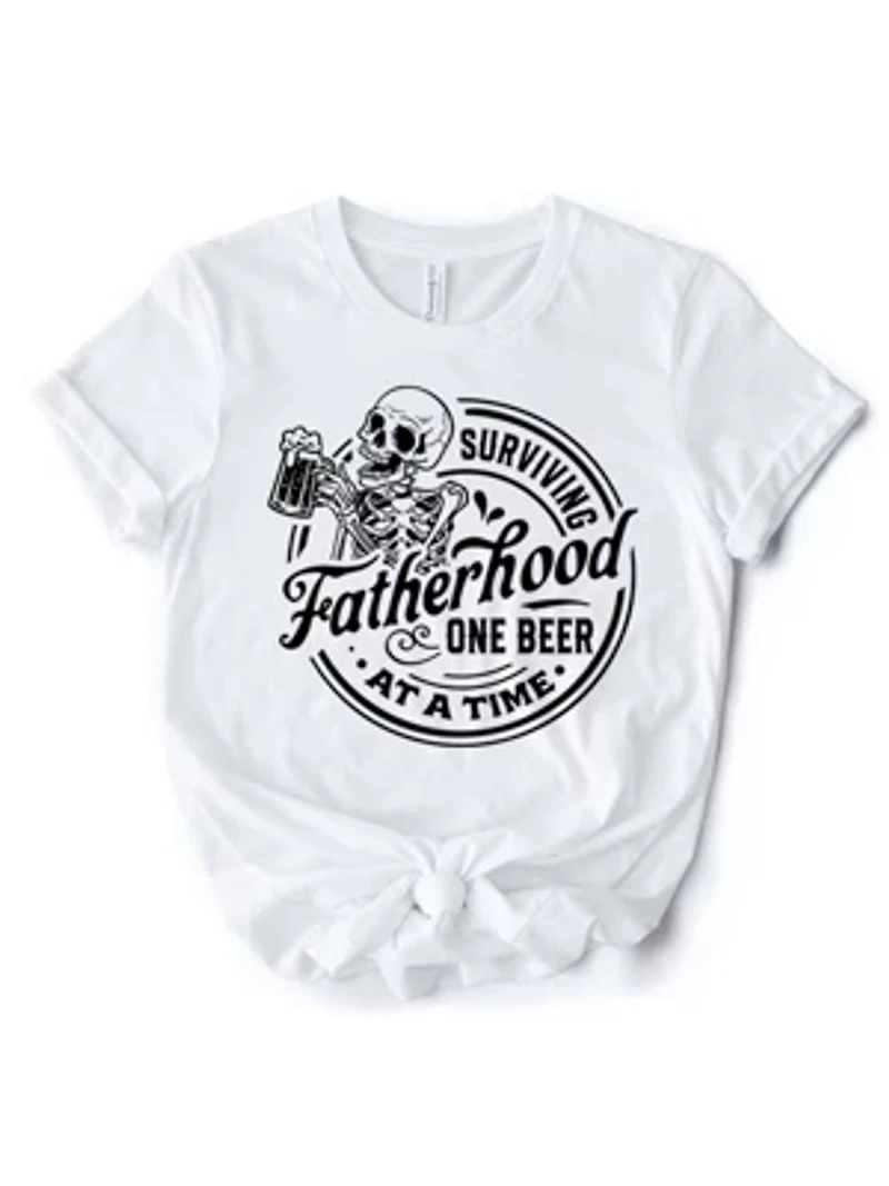 Surviving Fatherhood Tee for Tired and Hilarious Dads