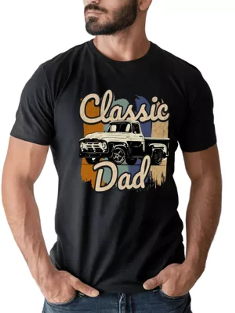 Classic Dad T-Shirt, Truck Fathers Tee