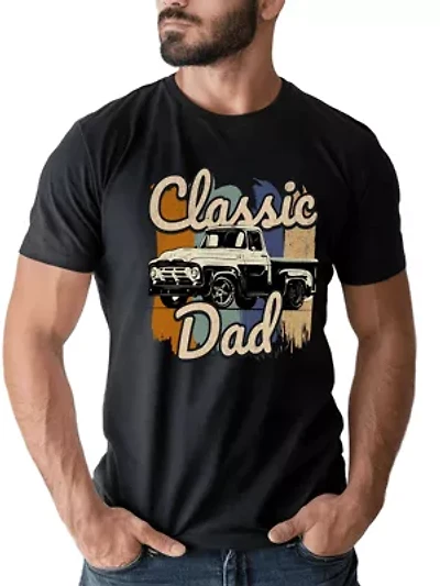 Classic Dad T-Shirt, Truck Fathers Tee