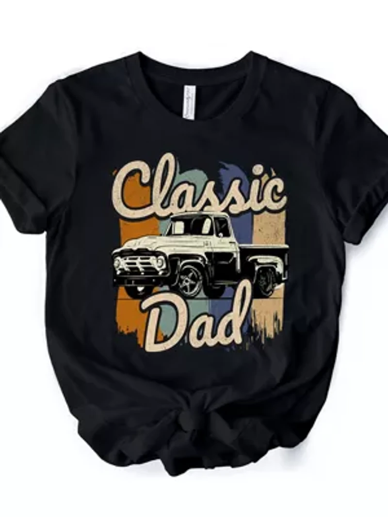Classic Dad T-Shirt, Truck Fathers Tee
