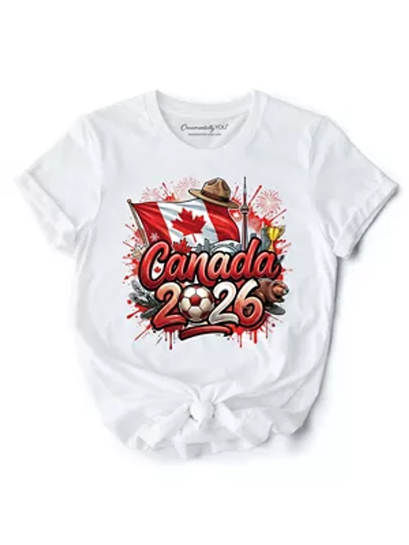 Canada 2026 Soccer Cup Global Championship, Football Tee