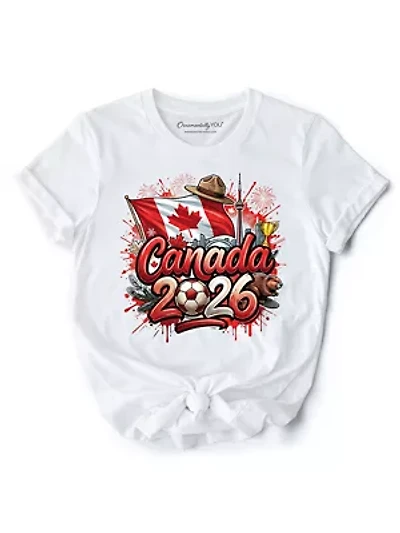 Canada 2026 Soccer Cup Global Championship, Football Tee