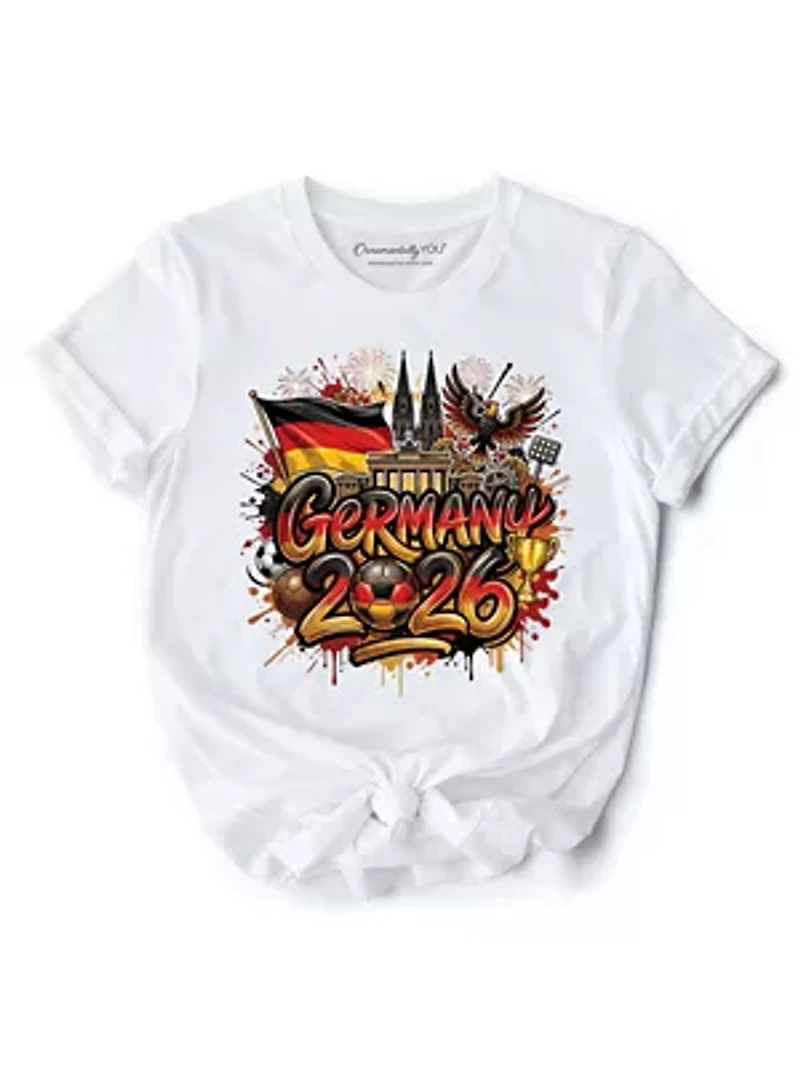 Germany Soccer Cup Global Championship, Football Tee