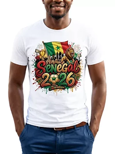 Senegal Soccer Cup Global Championship, Football Tee