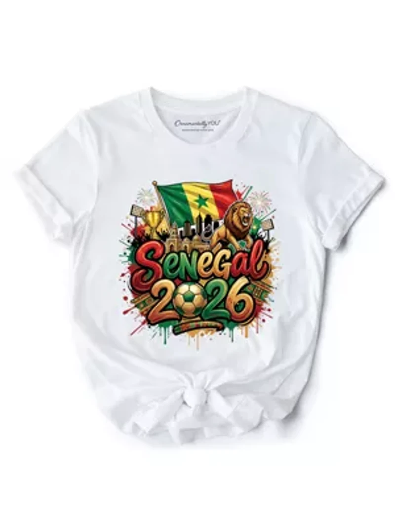 Senegal Soccer Cup Global Championship, Football Tee