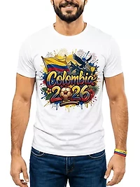 Colombia Soccer Cup Global Championship, Football Tee