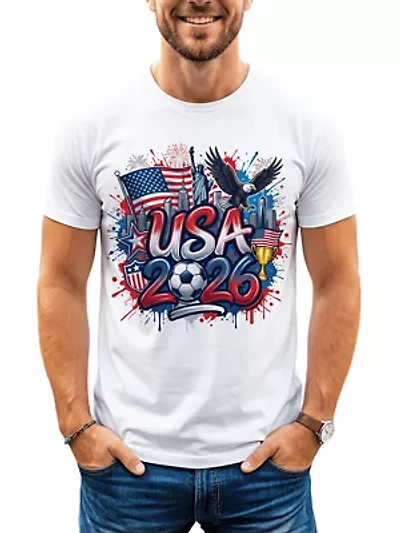 USA 2026 Soccer Cup Global Championship, Football Tee