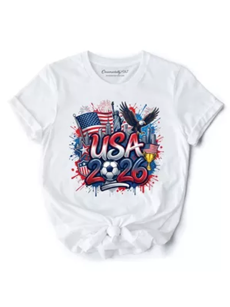 USA 2026 Soccer Cup Global Championship, Football Tee