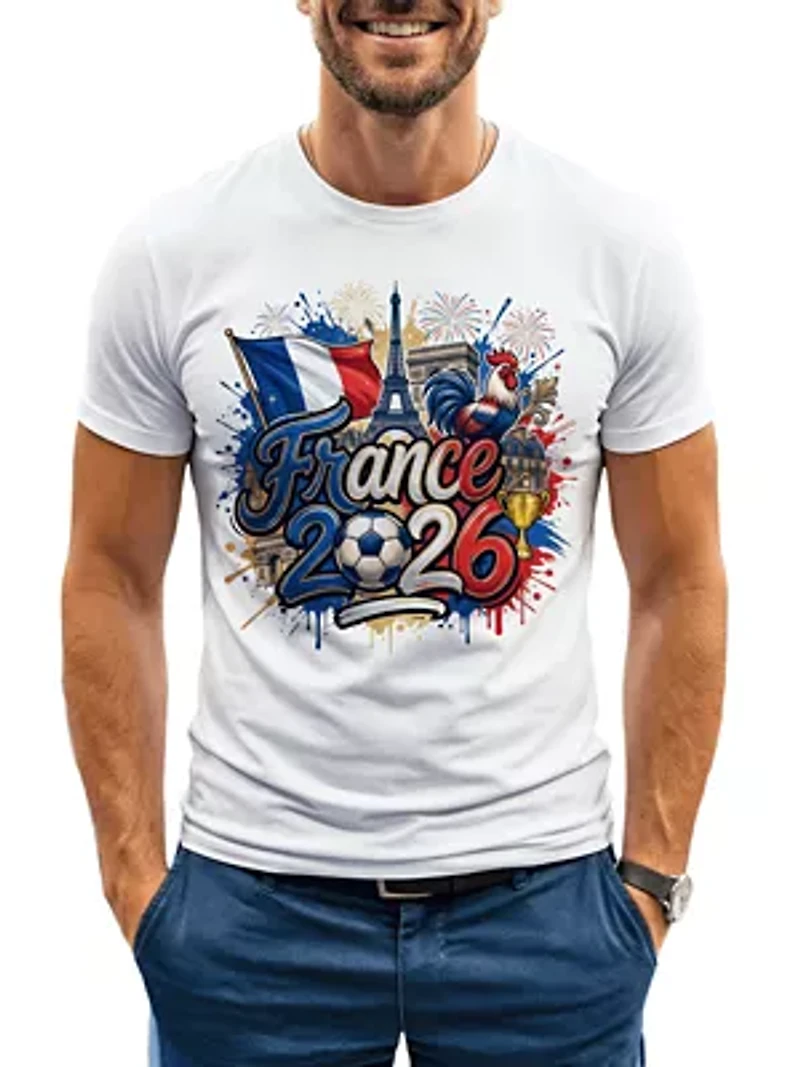 France Soccer Cup Global Championship, Football Tee