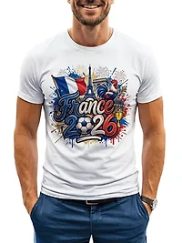 France Soccer Cup Global Championship, Football Tee