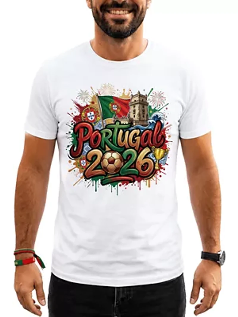 Portugal Soccer Cup Global Championship, Football Tee