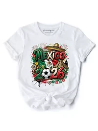Mexico 2026 Soccer Cup Global Championship, Football Tee