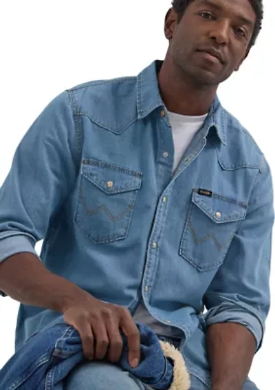 Men's Iconic Denim Woven Jacket