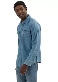 Men's Iconic Denim Woven Jacket