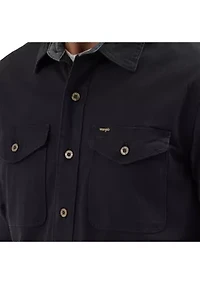 Men's Solid Twill Shirt