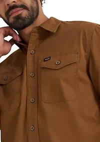 Men's Brushed Back Twill Shirt