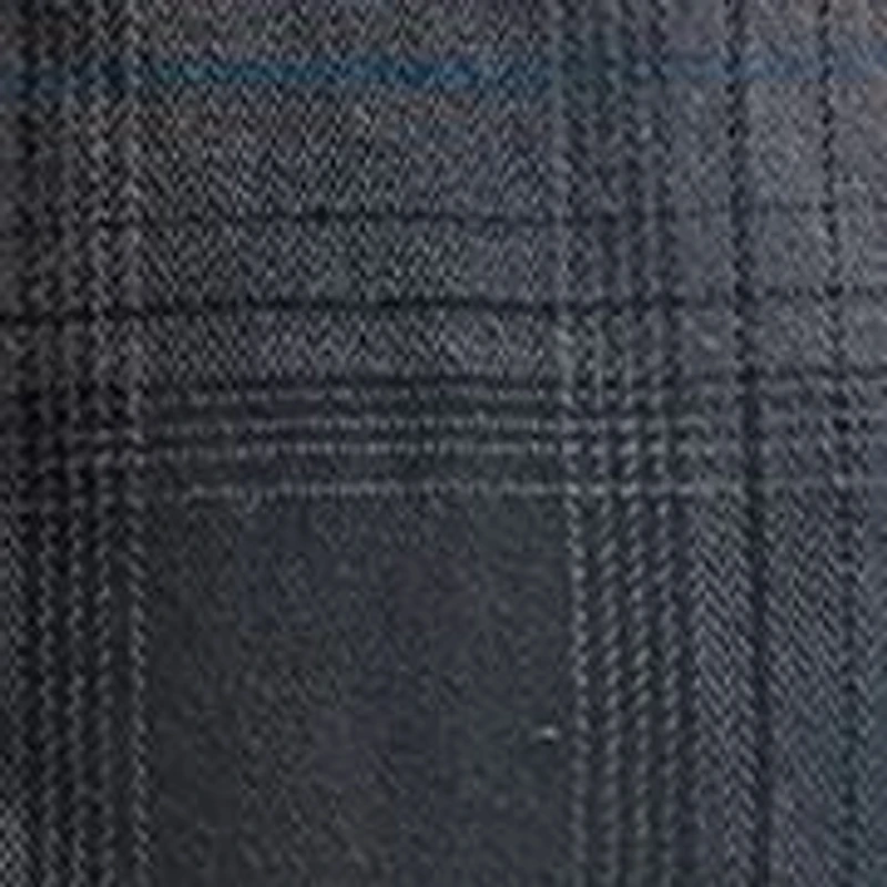 Men's Broken Twill Long Sleeve Plaid Shirt