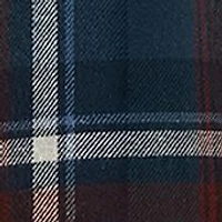 Men's Sherpa Lined Plaid Printed Shirt