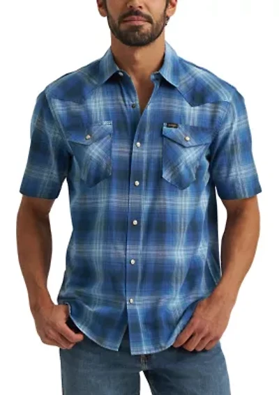 Men's Plaid Button Down Shirt