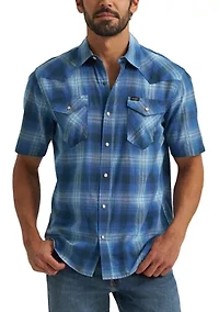 Men's Plaid Button Down Shirt