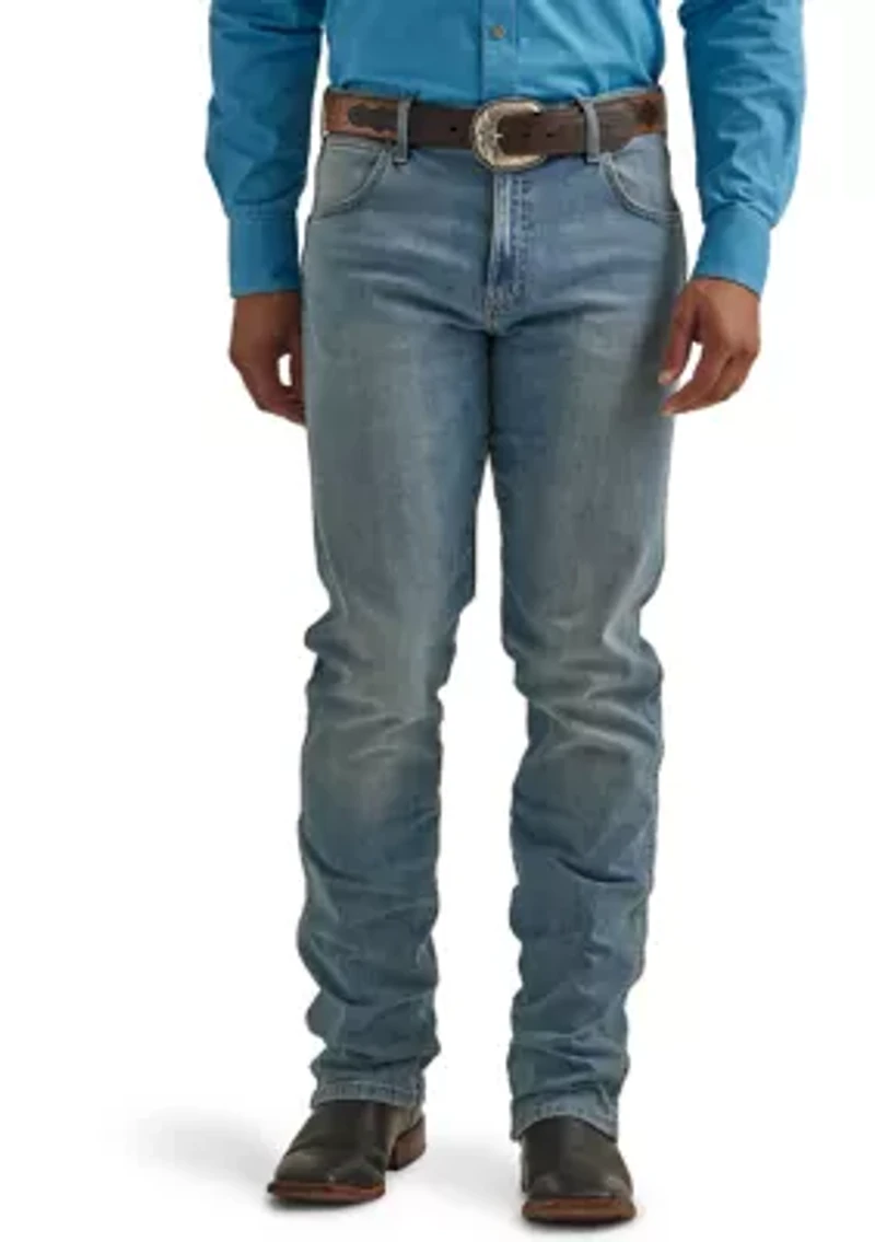 Men's Retro Slim Straight Jeans